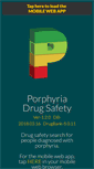 Mobile Screenshot of porphyriadrugs.com